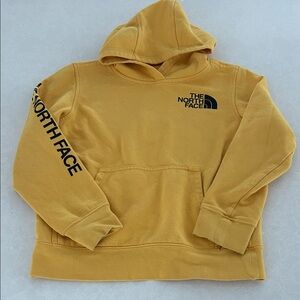 The North Face Mustard Hoodie with Logo